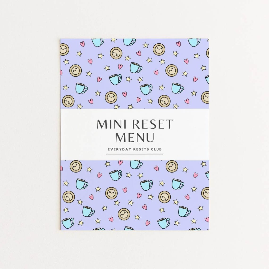 The Mini Reset Menu cover page.