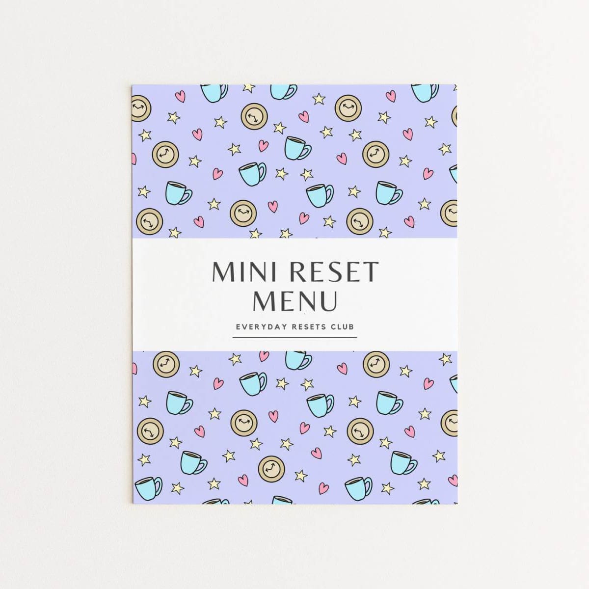 The Mini Reset Menu cover page.